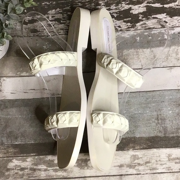 Stuart Weitzman Jelly Sandals Sz 40 NWOT - Picture 3 of 9